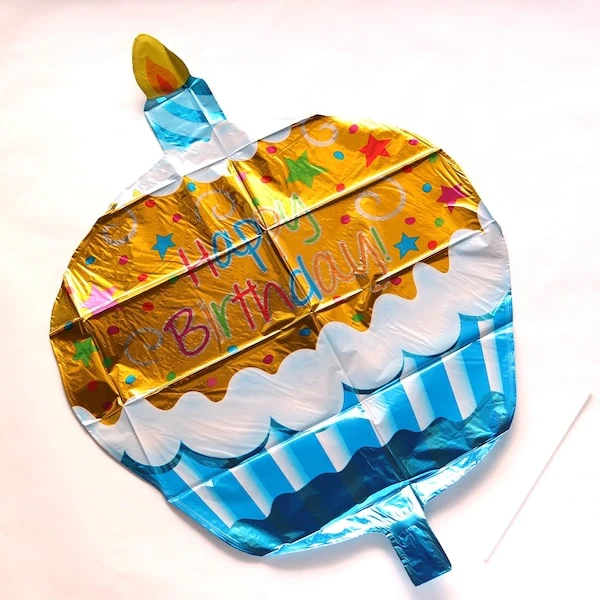風船 ふうせん アルミバルーン HBDケーキ 076700 - Image 5