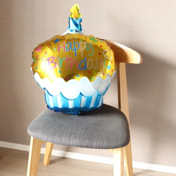 風船 ふうせん アルミバルーン HBDケーキ 076700 - Image 6