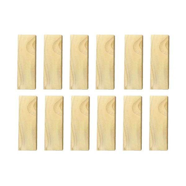四万十川ひのき角材小12P 2.8x7.5x1cm 338098 - Image 2