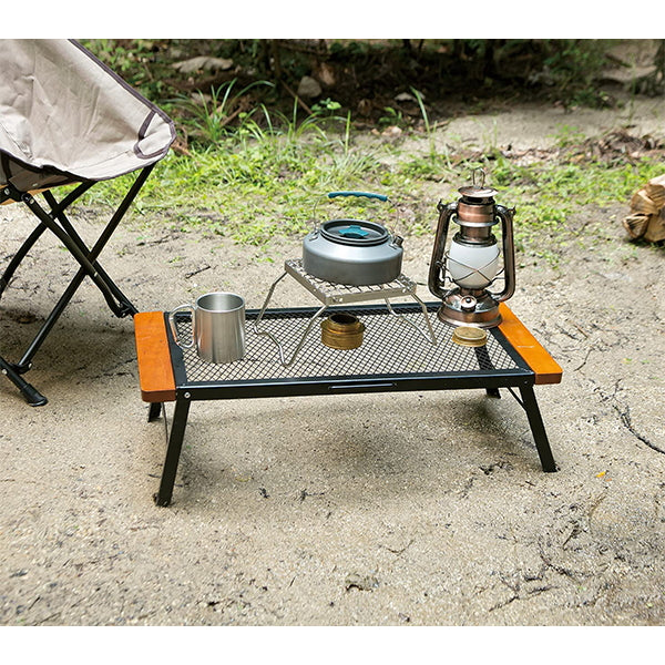 【WEB限定】焼き網 アウトドア 五徳 折りたたみ 武田コーポレーション スタンド ステンレス鋼 シルバー 16×16×12cm コンパクトクッカースタンド CCS21-1　324064 - Image 8