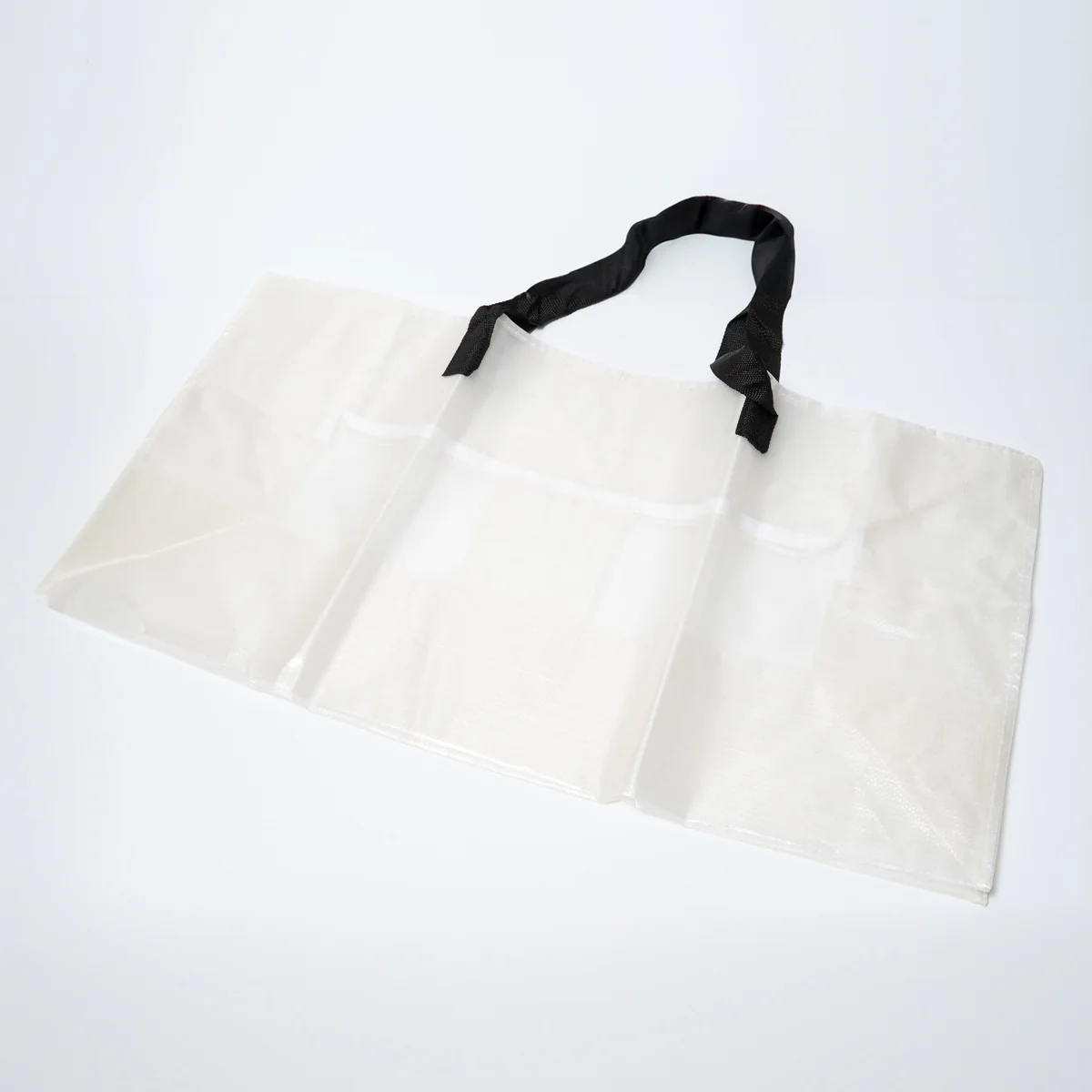 収納ケース 衣類 収納袋 衣装ケース バッグ クリア 80×40×30cm 323441 - Image 8