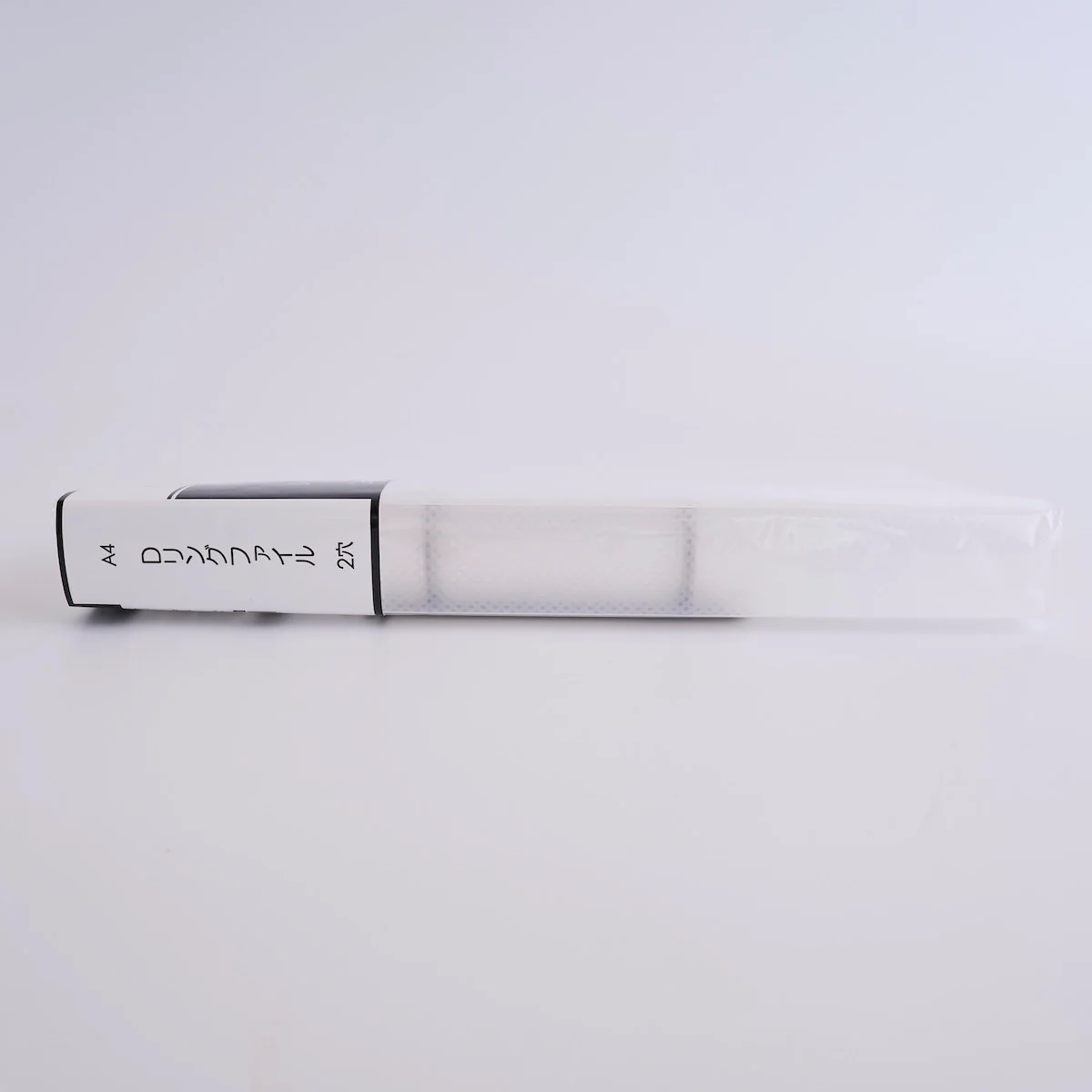 リング式ファイル D型リングファイル PB.A4 Dリングファイル 2穴 クリア　046009 - Image 6
