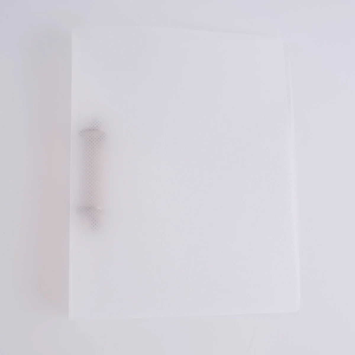 リング式ファイル D型リングファイル PB.A4 Dリングファイル 2穴 クリア　046009 - Image 8