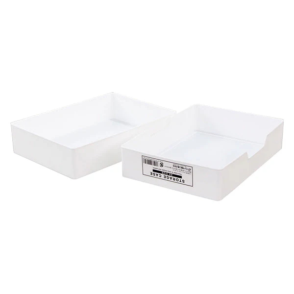蓋つき収納ケース ストレージケース A5 スタッキング収納ケース 041228 - Image 2