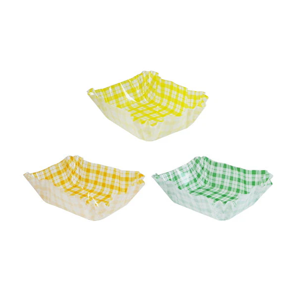 お弁当カップ ごちそうランチカップ 角小 18枚 083309 - Image 2