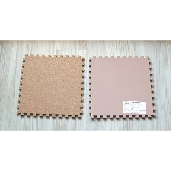 タイルカーペットコルクジョイントマット 小粒 30×30×厚み0.8cm　027441 - Image 2