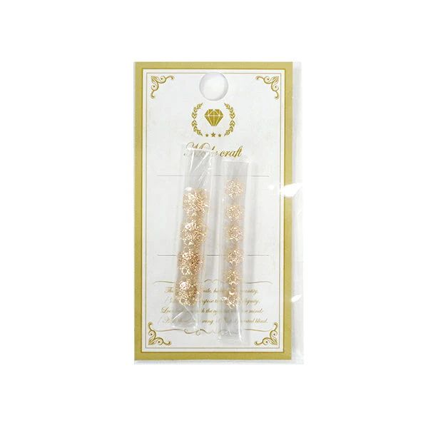 シェリ 菊座6mm、8mmセット ゴールド 012418
