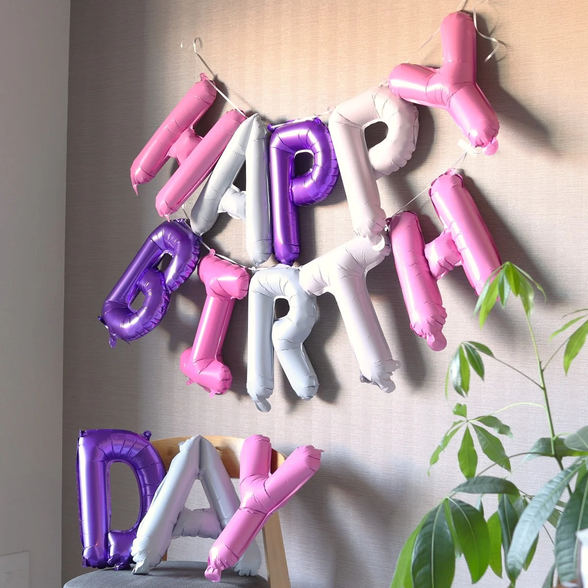 バルーン 風船 アルミバルーンセット(HAPPY BIRTHDAY) パステル 誕生日 壁飾り　321994 - Image 7