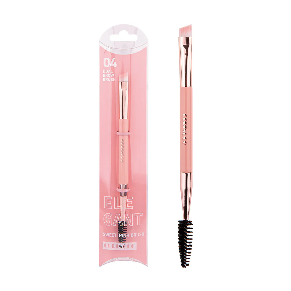 【在庫限り】アイブロウブラシ エレガントSピンクブラシ 04 Dアイブロウ コリンコ（CORINGCO） ELEGANT SWEET PINK BRUSH 韓国コスメ　217572 - Image 2