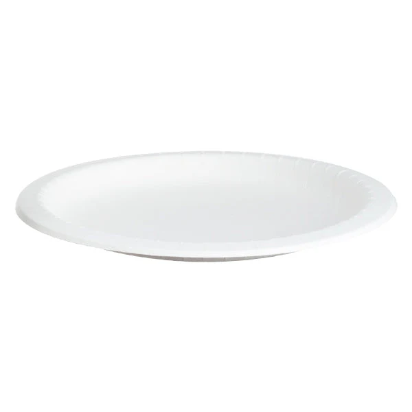 紙皿 ペーパーディッシュ ストロングナチュラルプレート 3枚入 26cm　030690 - Image 2