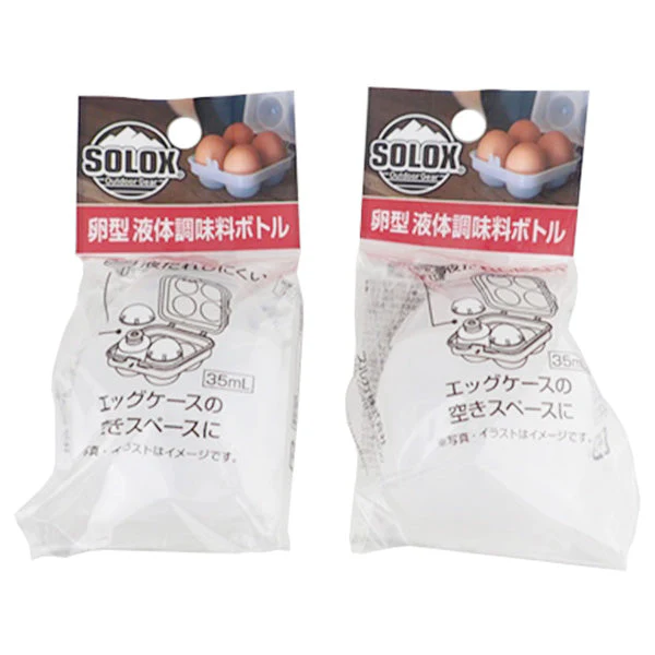 【在庫限り】SOLOX 卵型調味料入れ 液体用 345619 - Image 4