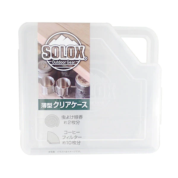 SOLOX 薄型クリアケース 345629