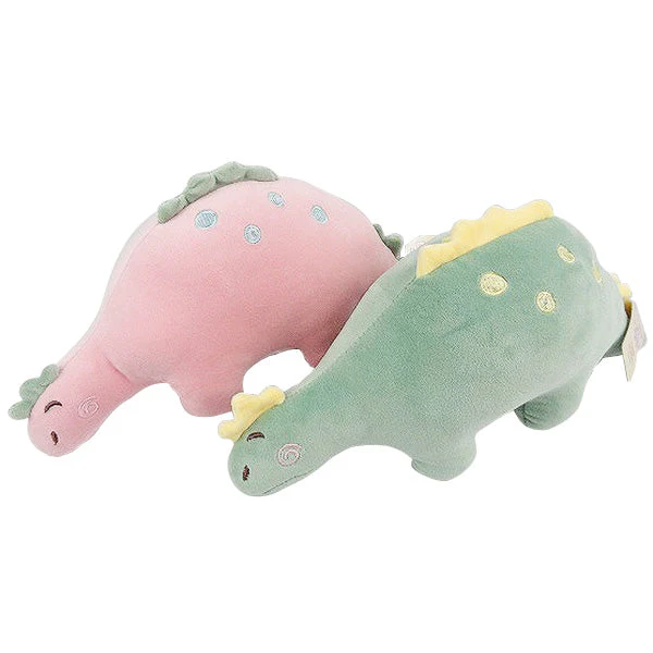 【OUTLET】ぬいぐるみ おもちゃ 縫いぐるみ 恐竜 ダイナソー くびながステゴザウルス 325628