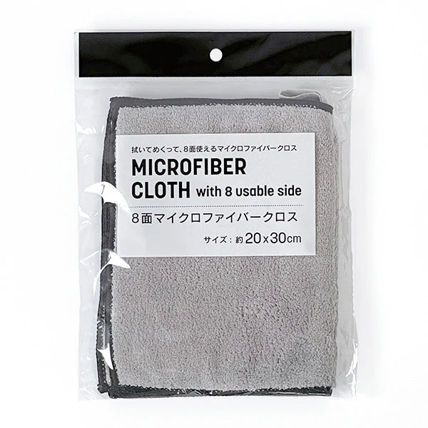 8面マイクロファイバークロス 358432