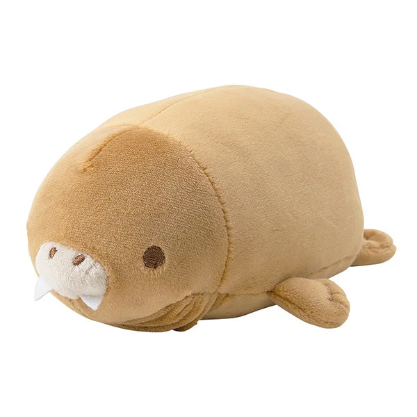 【OUTLET】ぬいぐるみ ミニマスコット りぶはあと マシュマロアクアミエマスコットセイウチ 約H8×W9×D11cm　217702