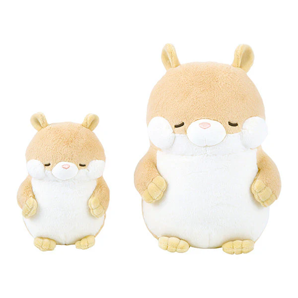 抱き枕 ぬいぐるみ りぶはあと ポクシン抱きまくら Sサイズ はむ 洗濯OK H16×W11×D10cm 217710 - Image 4