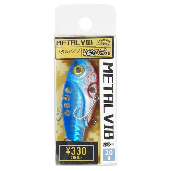 【OUTLET】金属ルアー 釣具 つり具 メタルバイブカラー ブルー 20g 1個入り 355914