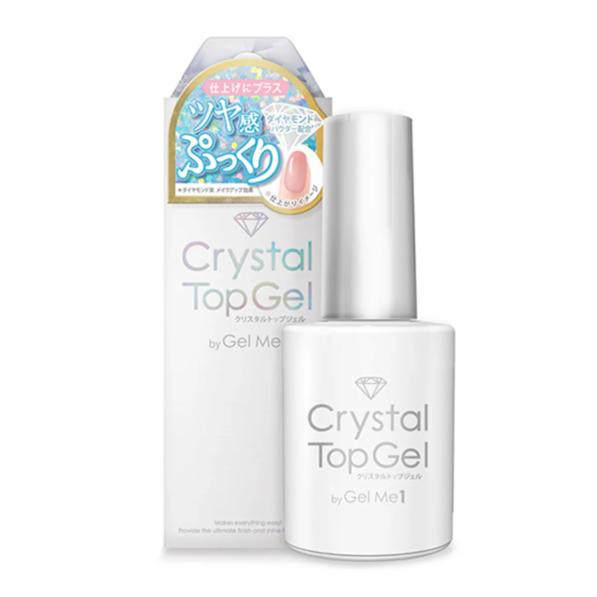 トップコート ジェルミーワン GelMe1 クリスタルトップジェル 12ml　212455