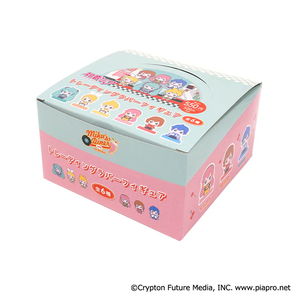 【OUTLET】初音ミク ラバーフィギュア ダイナー柄 コンプリートセット 328670 - Image 2
