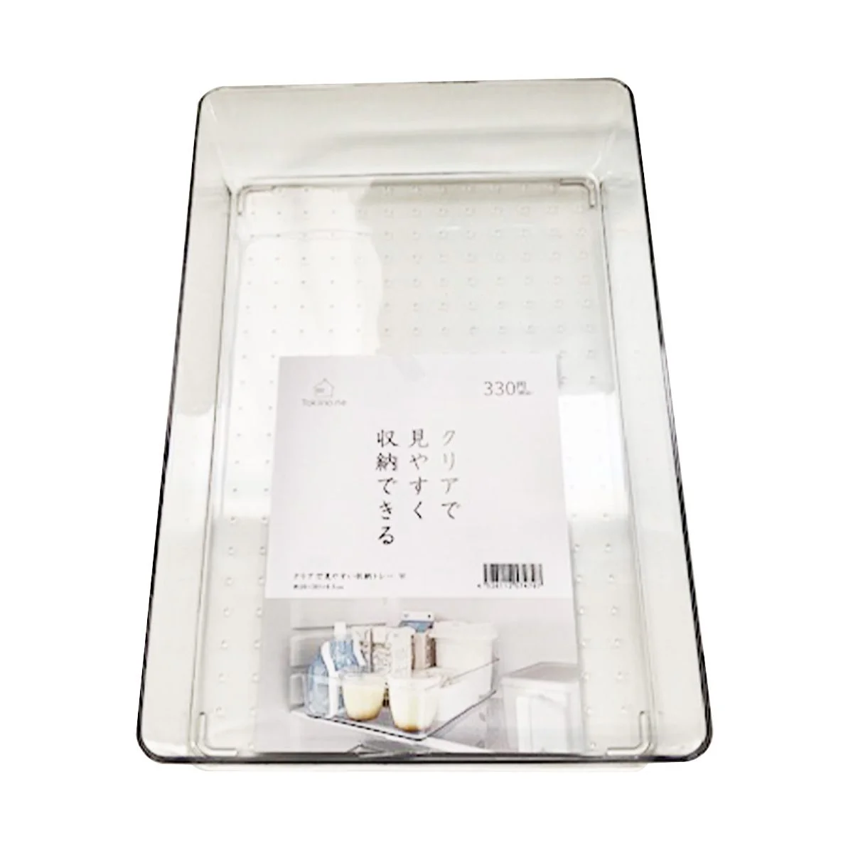 冷蔵庫収納ケース Tokinone PB.クリアで見やすい収納トレーW 20×30×6.3cm 057479