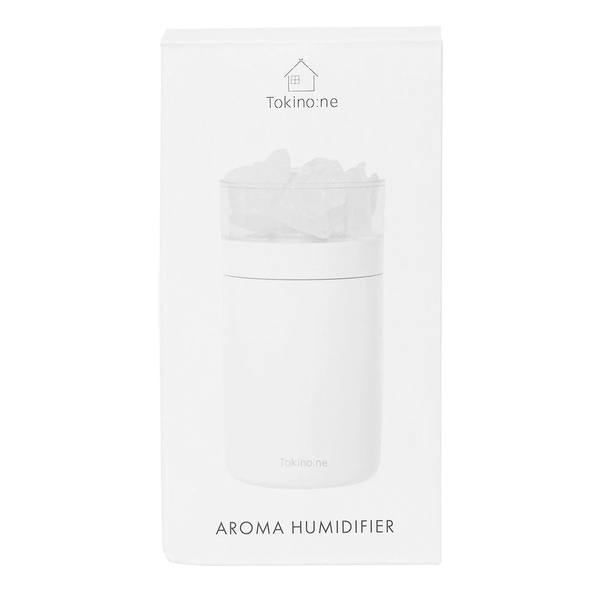 アロマストーン加湿器 芳香器 Tokinone PB.アロマ加湿器 ホワイト 7×7×14cm 058576 - Image 2
