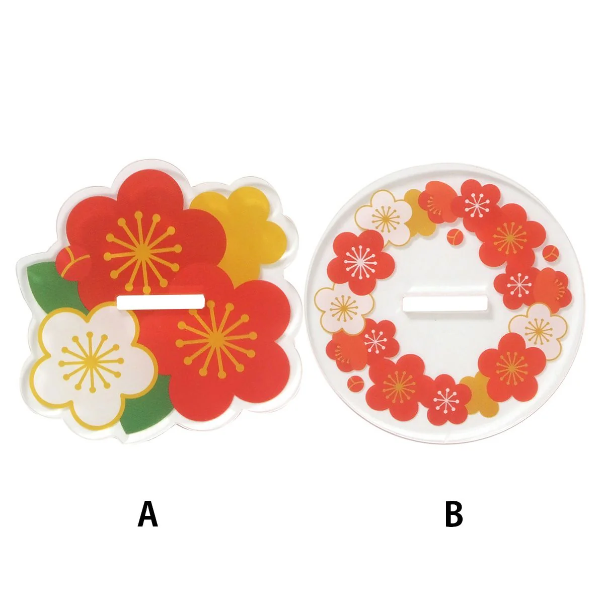 アクリルスタンドデコレーション台座 アクスタ台座 梅柄 推し活 オタ活  351408 - Image 3