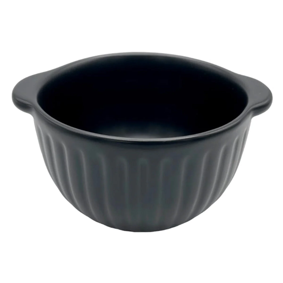 耐熱ボウル 小鉢 グラタン皿 オーブン対応 Tokinone PB.オーブンウェア スープ ブラック 280ml 049083