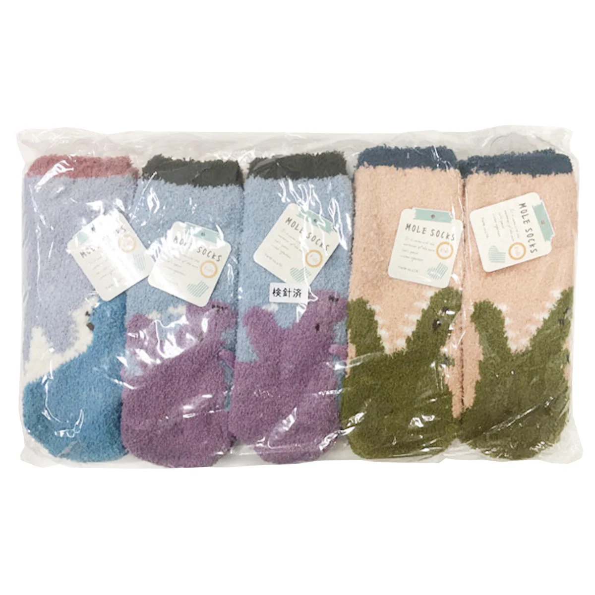 【OUTLET】キッズモールソックス アニマル 355098 - Image 2