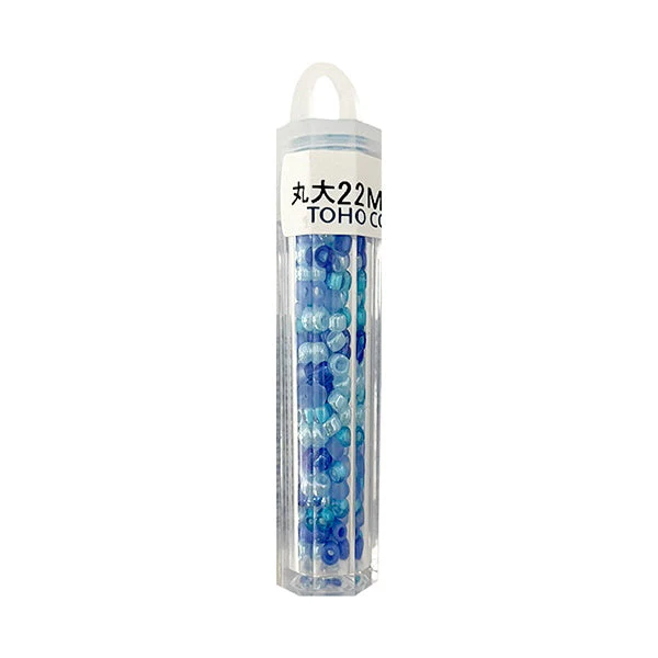 プチクィーンビーズ 22m×3mm ミックス 028597