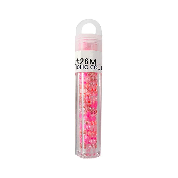 プチクィーンビーズ 26m×3mm ミックス 028598