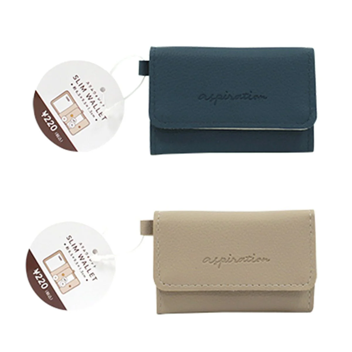 財布 小銭入れ スリムウォレット グレイッシュカラー 365029