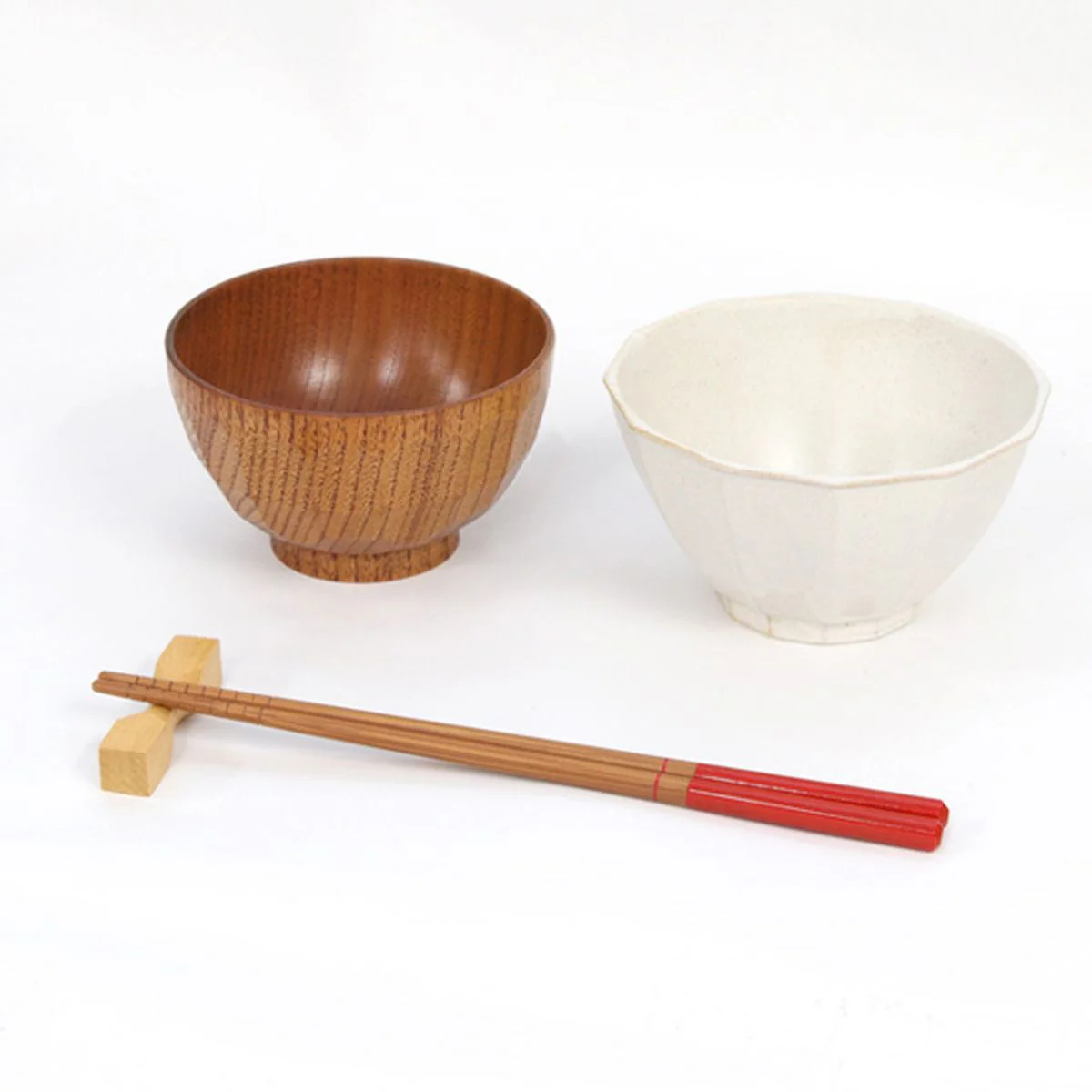 食洗機対応箸 赤 22.5cm 345764 - Image 2