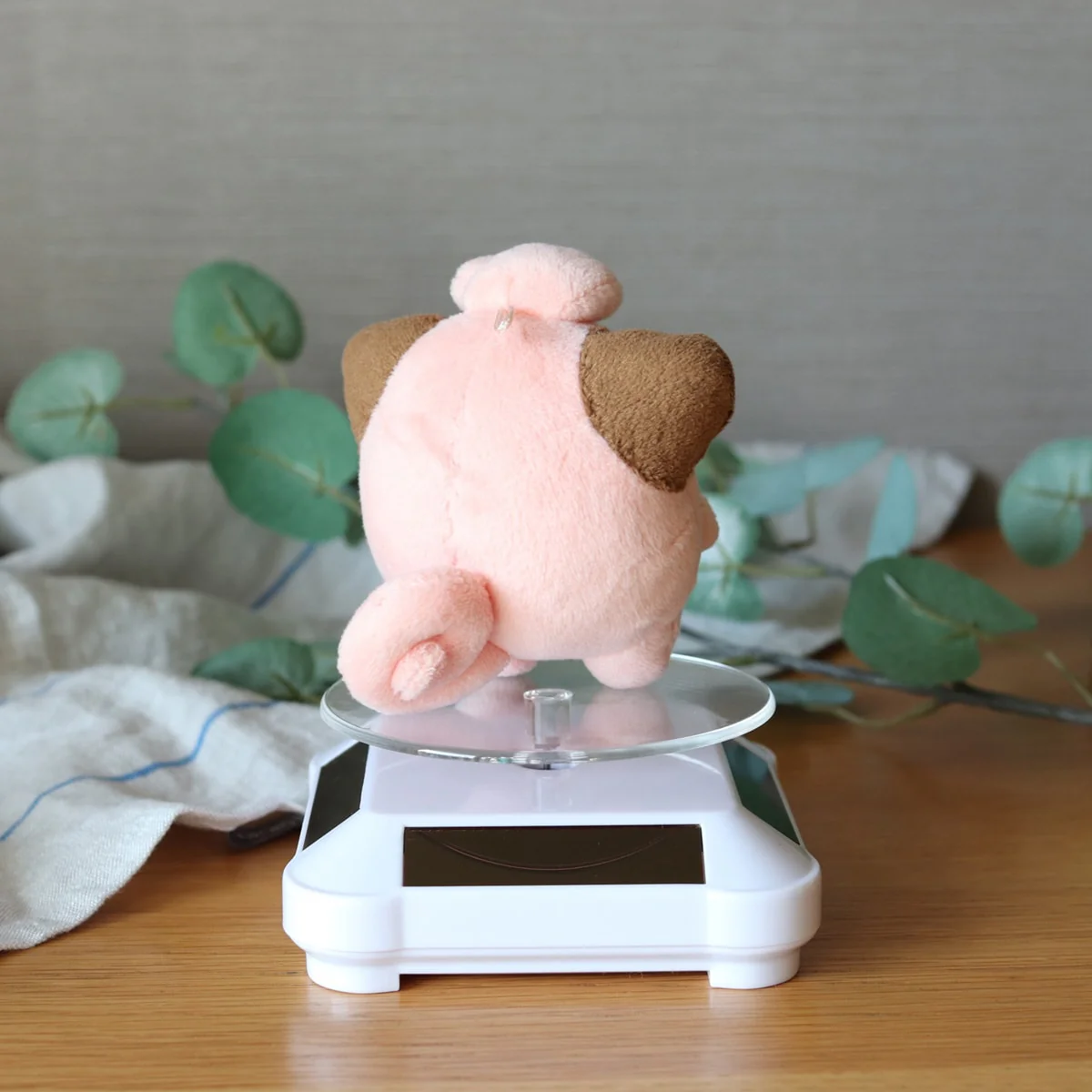 アクスタ台 ディスプレイ ぬいぐるみ 推し様に乗っていただく回転台 白色 345891 - Image 6