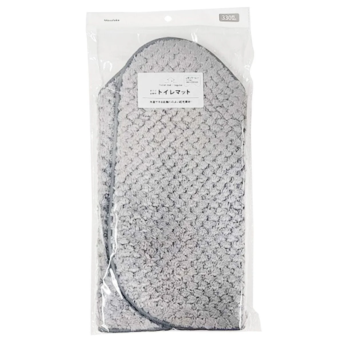 トイレマット トイレカーペット すべり止め付トイレマットレギュラータイプ 1枚入 35×50cm 355444
