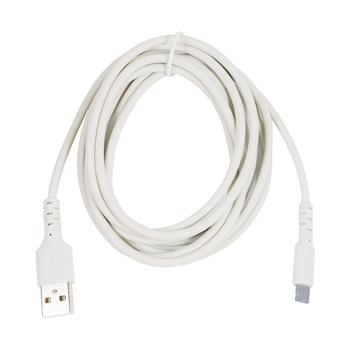 lightningケーブル iPhone用 やわらかPVCライトニングケーブル充電専用 2m グレー 362272 - Image 2
