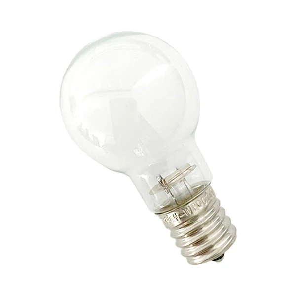 電球 ミニクリプトン電球 ホワイト 40W 口金E17 直径3.5×6.7cm 048915 - Image 2