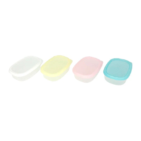 食品保存容器 フードストッカー ストック容器 ミリオンパック ミニミニ4P 80ml　039017 - Image 2