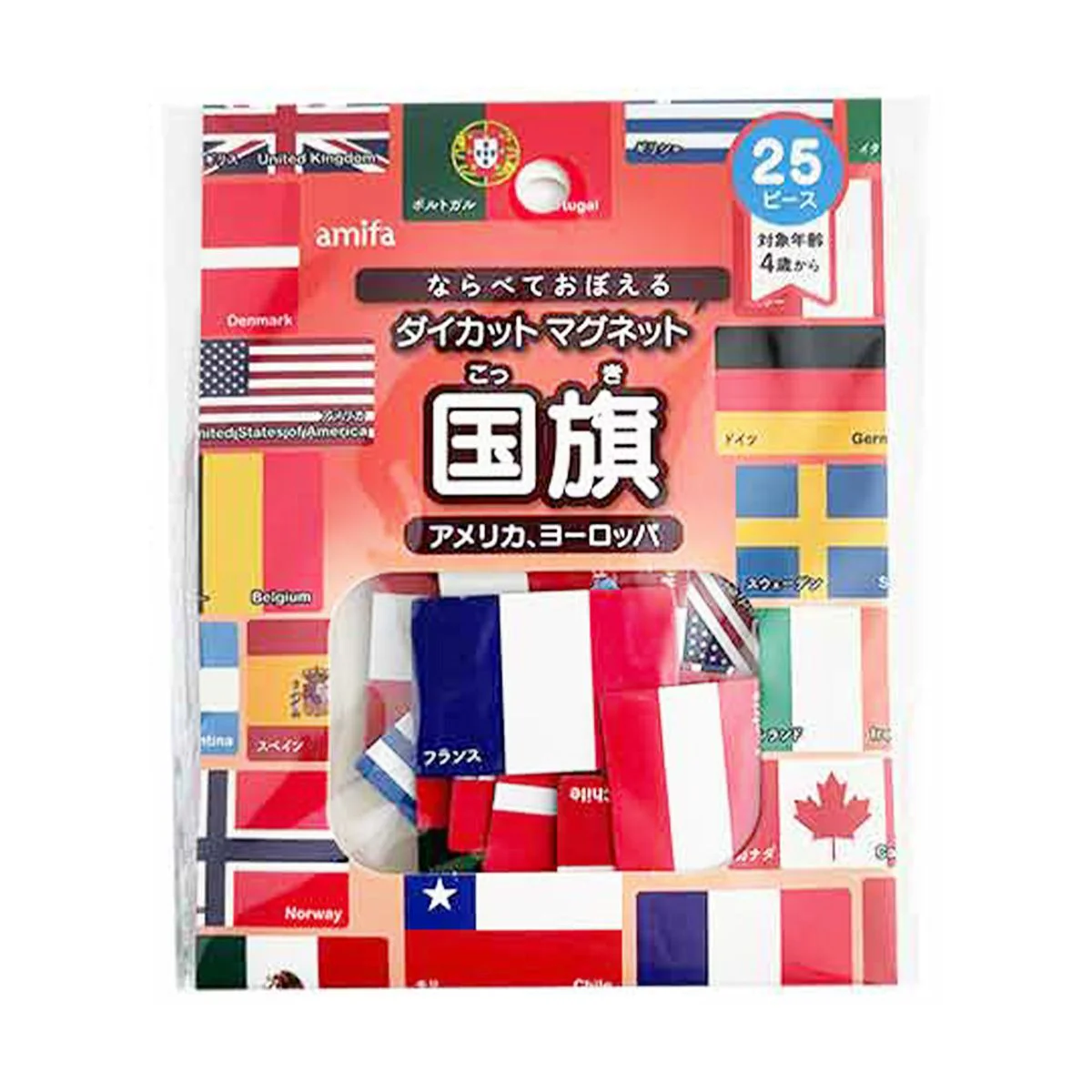 ダイカットマグネット 国旗 25P 358024 - Image 3