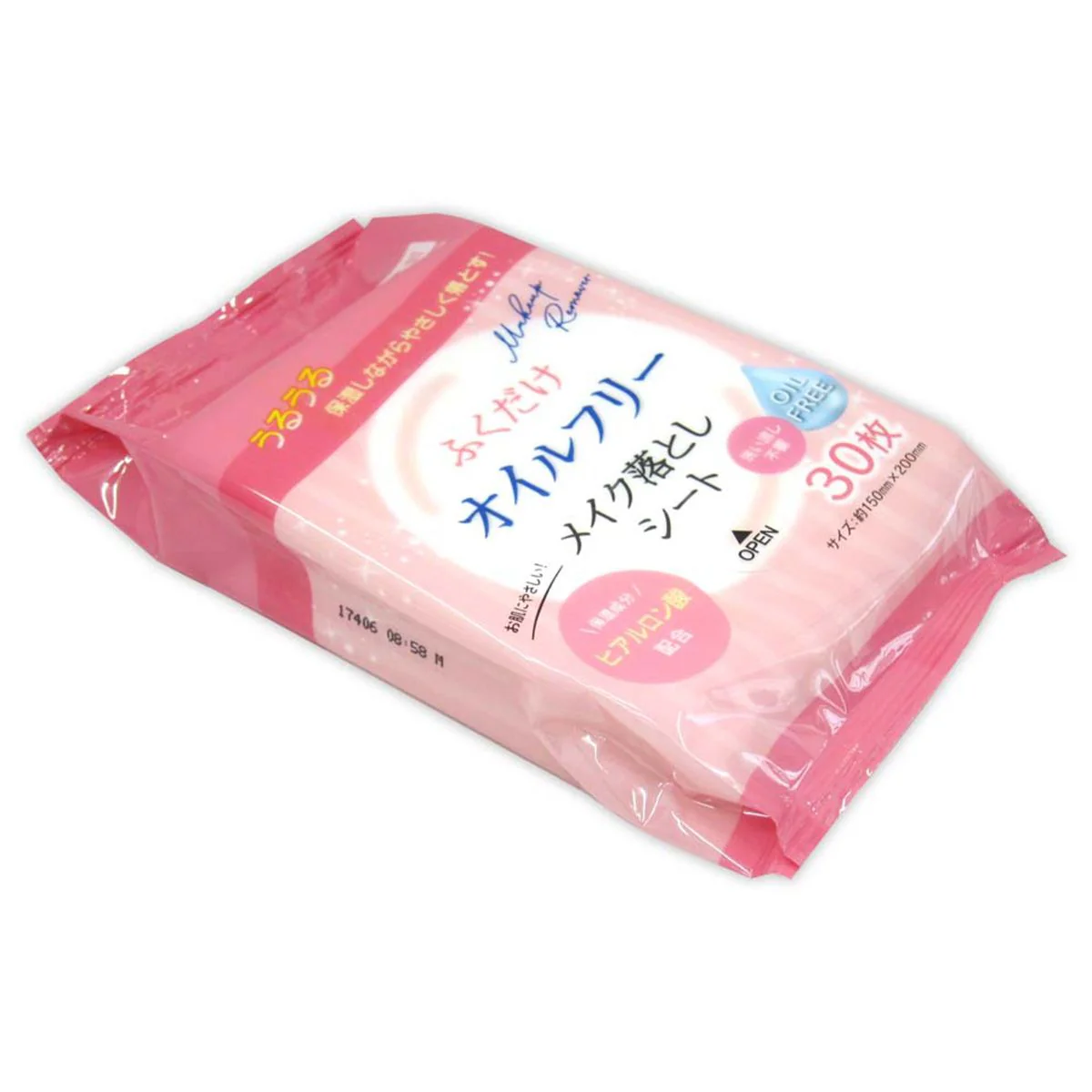 ふくだけメイク落としオイルフリーヒアルロン酸30枚 366470 - Image 2