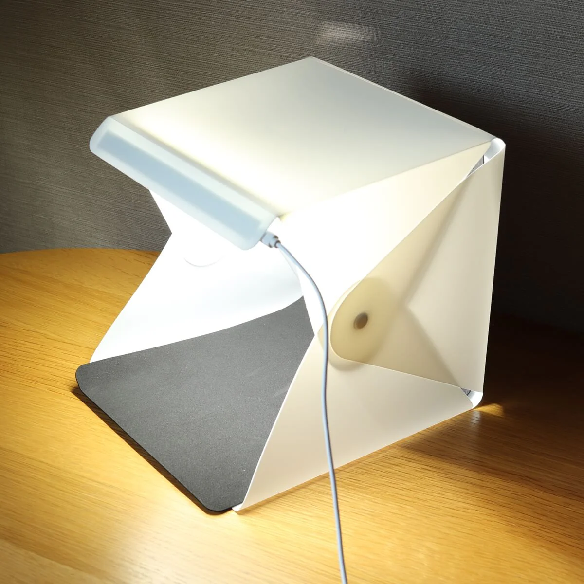 撮影ボックス 撮影キット 22cm LEDライト付 ミニスタジオ 商品撮影キット 321540 - Image 12