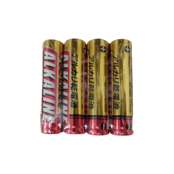 乾電池 単4電池 三菱電機 アルカリ乾電池単4形 4本パック LR03R4S 040480