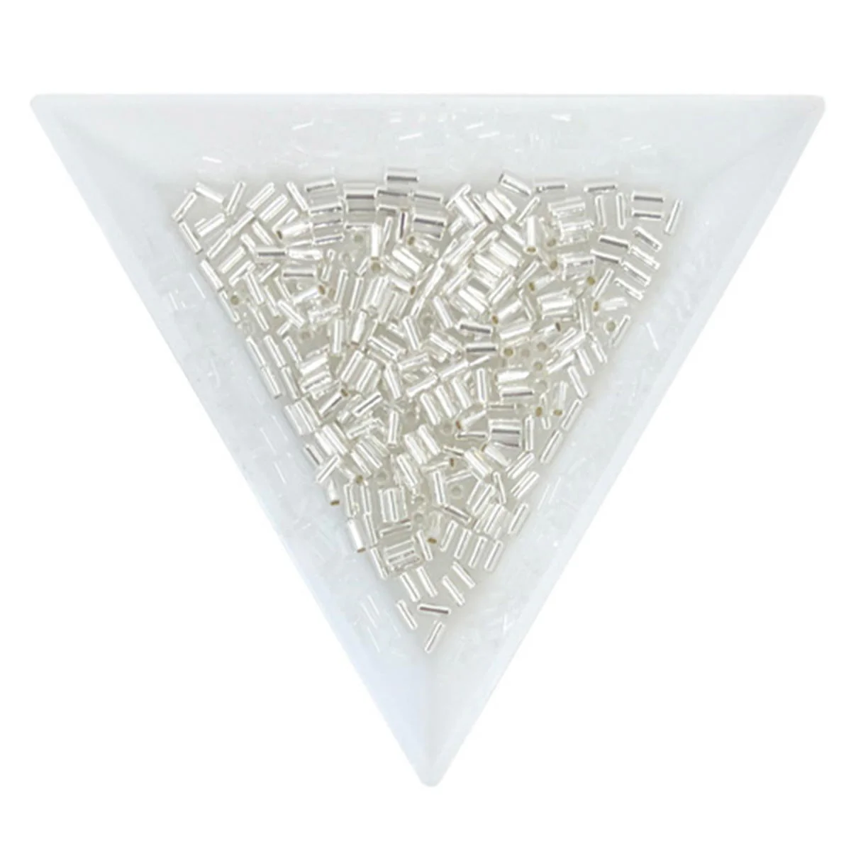 ビーズ クラフトビーズ HA-21タケ ギンメッキシルバー 3mm 367643 - Image 2