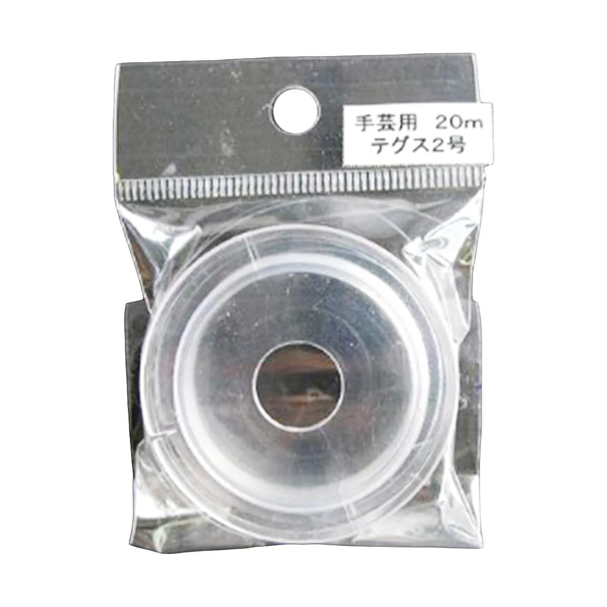 天糸 手芸用テグス 2号 20m巻き　072595