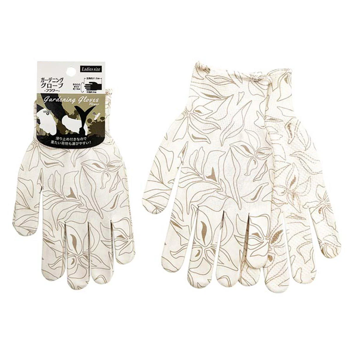 【OUTLET】ガーデニンググローブ-フラワー- 361367