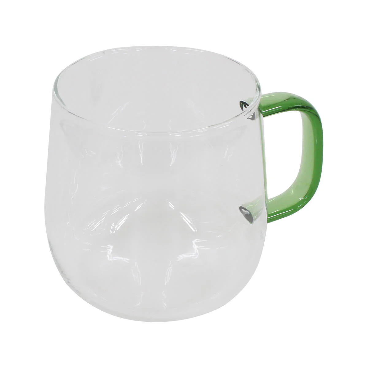 耐熱ガラスマグ 500mL グリーン 367493 - Image 2