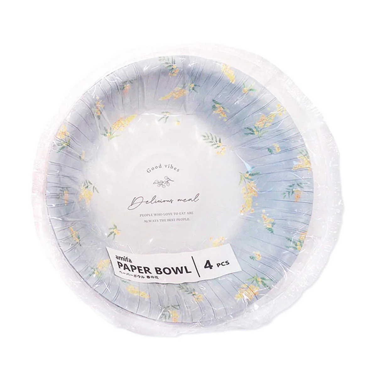 【OUTLET】ペーパーボウル 4P 春の花 364333 - Image 3