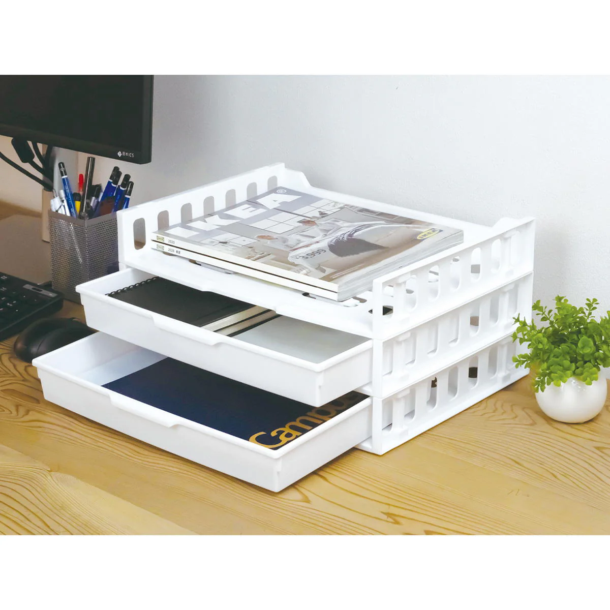 A4ペーパーラック横型 W 301537 - Image 3