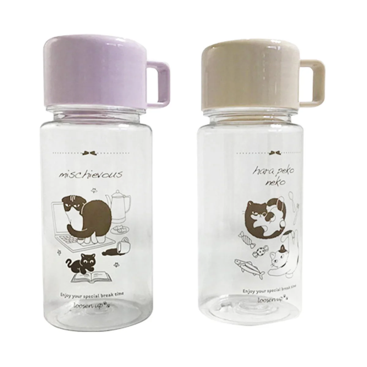 ルーズンアップ コップ付ドリンクボトル390ml 363257 - Image 2