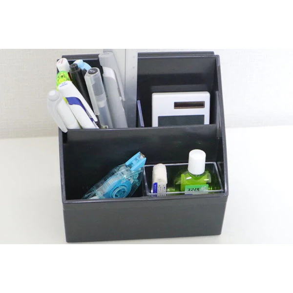 DeskLabo プチポケット ホワイト 卓上収納ケース　026714 - Image 12