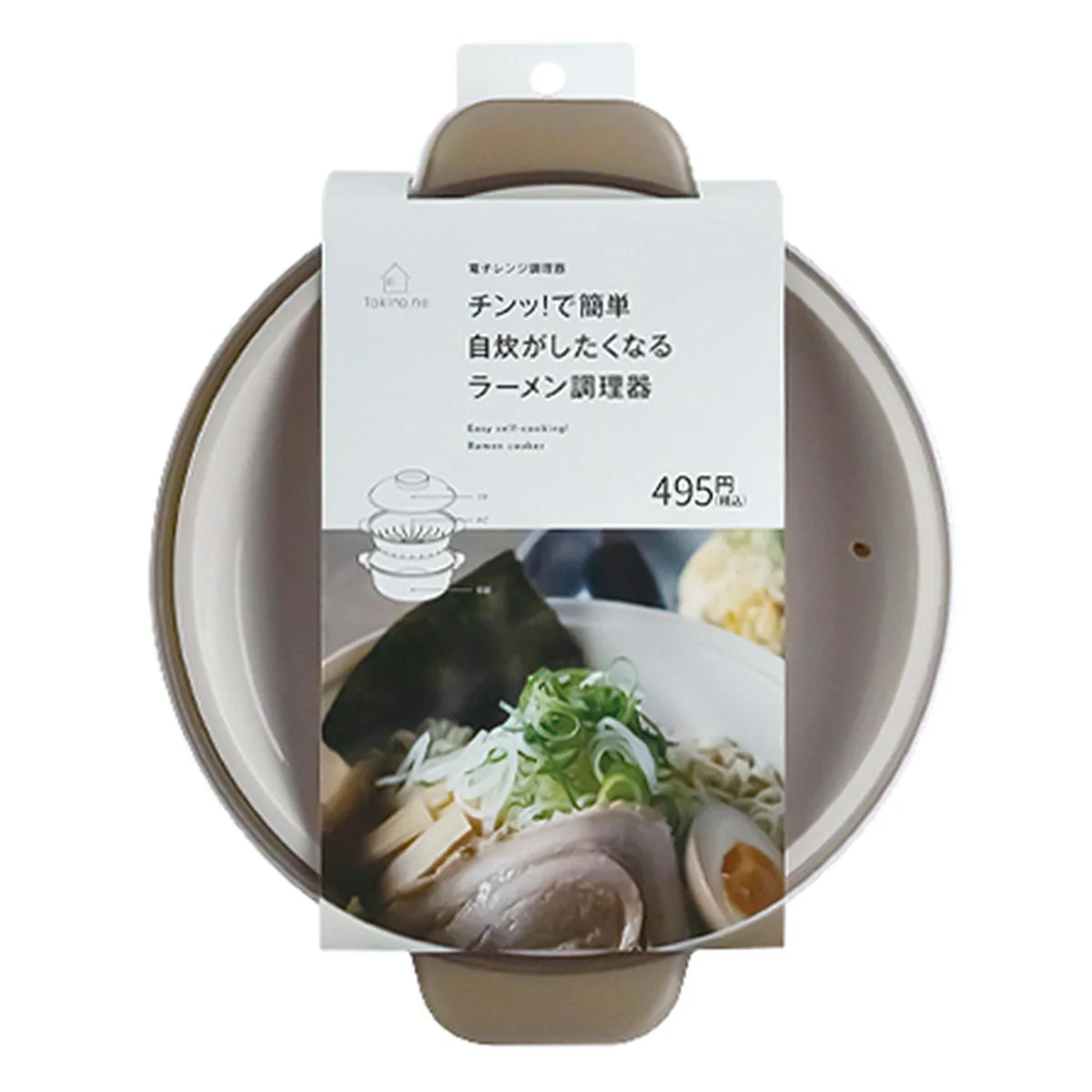 Tokinone PB.電子レンジ調理器ラーメン BE 066289 - Image 2